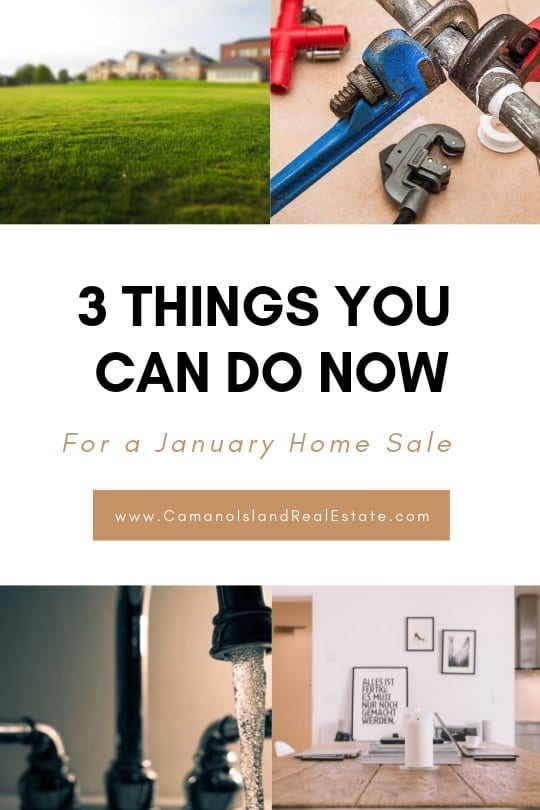 3 Things You Should Do Now to Sell in January