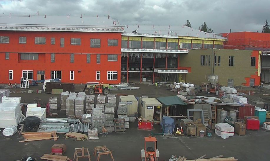 Stanwood High School Halfway Completed