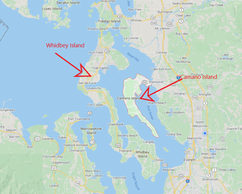 What is the Difference Between Whidbey and Camano Island?